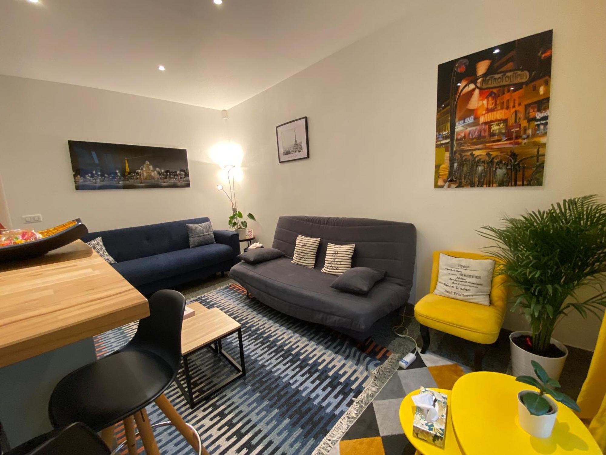 Paris City Flat App Entier N106 F3 Buitenkant foto